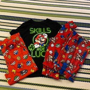 Mario pajama bundle